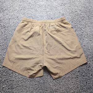 Freeballers Meripex Shorts Men Large Beige Lined Athleiesure Workout Drawstring